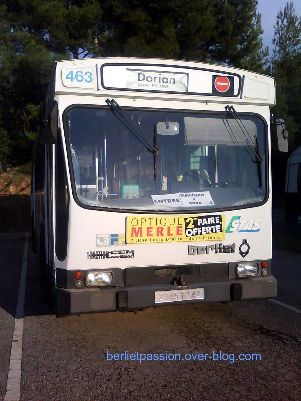 Berliet ER 100 Trolleybus  les camions Berliet