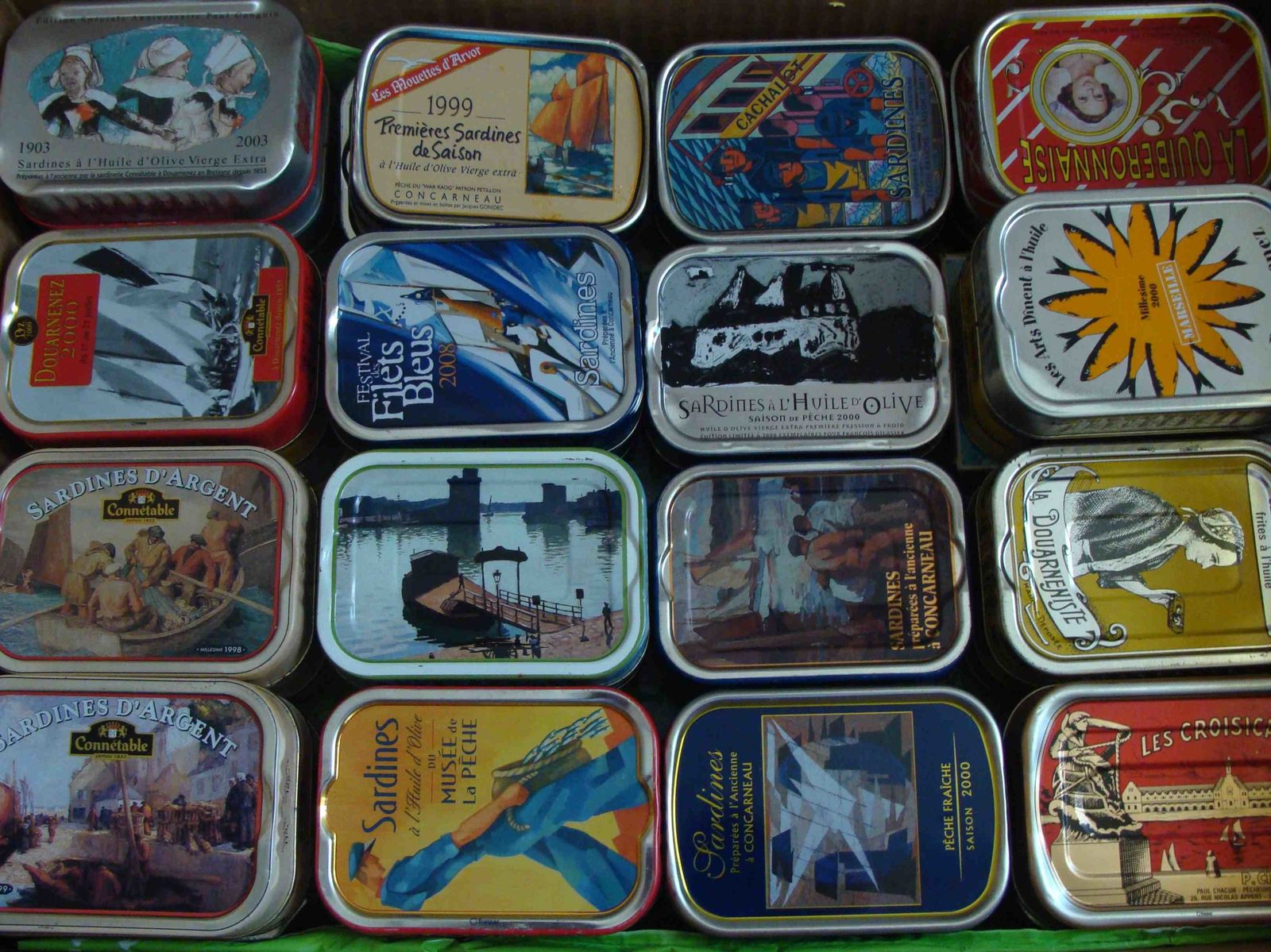 Boites de sardines collection Ustensiles de cuisine