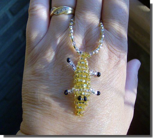 crocodile en perles cadeau