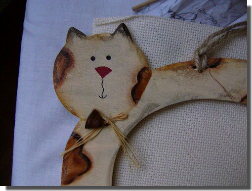cadre chat cadeau d'Annie