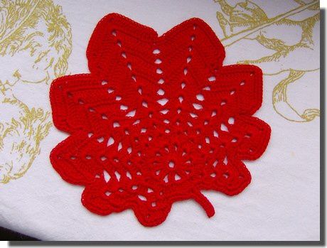 modèle_gratuit_feuille_érable_crochet modèle_gratuit_feuille_érable_crochet