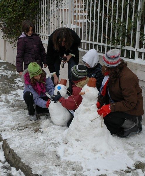 On peut faire bonhomme neige