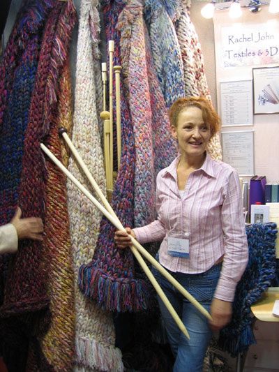 Rachel John l'initiatrice de l'extreme knitting