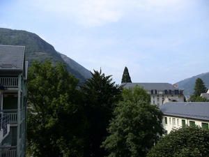 Vue sur la gauche depuis le balcon