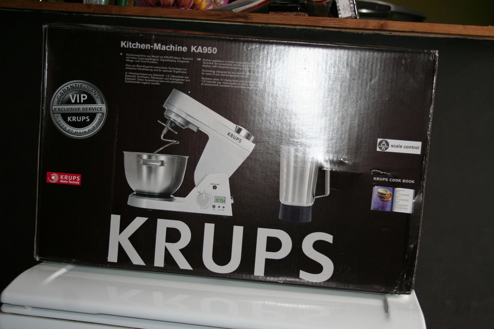 Robot Krups Kitchen Machine série 9000, tout inox option blender inox -  Sophie, sa cuisine et ses petites coutures