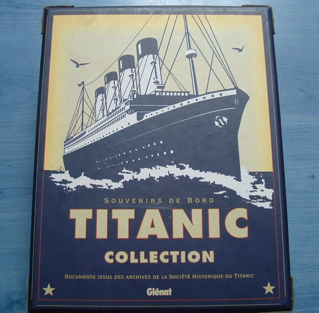 COFFRET souvenirs de bord du TITANIC - Le blog de cyril sur le TITANIC