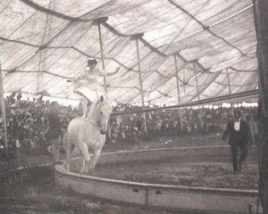 Harry C Rubincam In the circus 1907