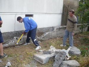 Mur cloture voisin