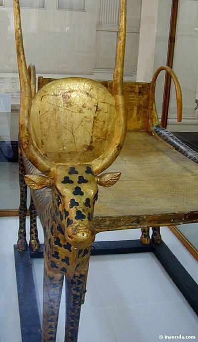 Lit funéraire de Toutânkhamon