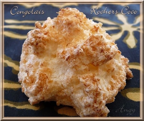 congolais ou rochers noix de coco congolais ou rochers noix de coco