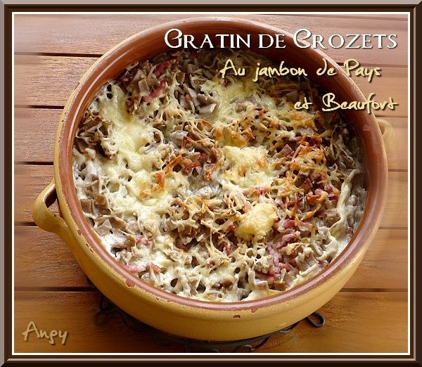 crozets au sarrasin maison en gratin crozets au sarrasin maison en gratin