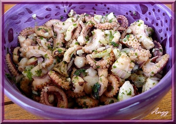 salade de poulpes salade de poulpes