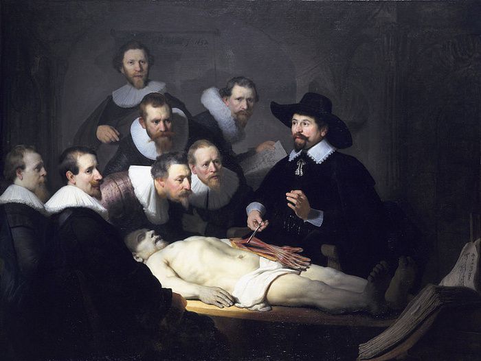 Rembrandt Harmenszoon van Rijn, De anatomische les van Dr N