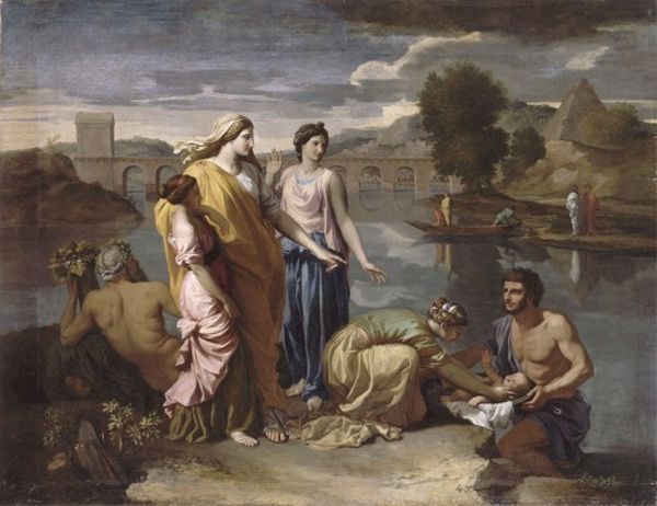 Nicolas Poussin, Moïse sauvé des eaux
