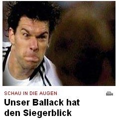 Ballack beim Flirten, Quelle: bild.de