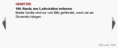 Alles ausstecken, Quelle: bild.de