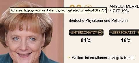 Das Merkel, Quelle: vanityfair.de