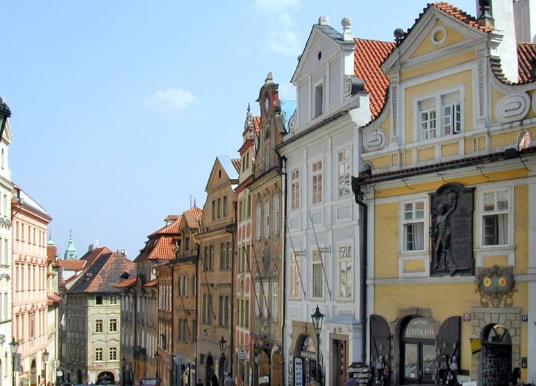 Nerudova ulice - Rue Neruda