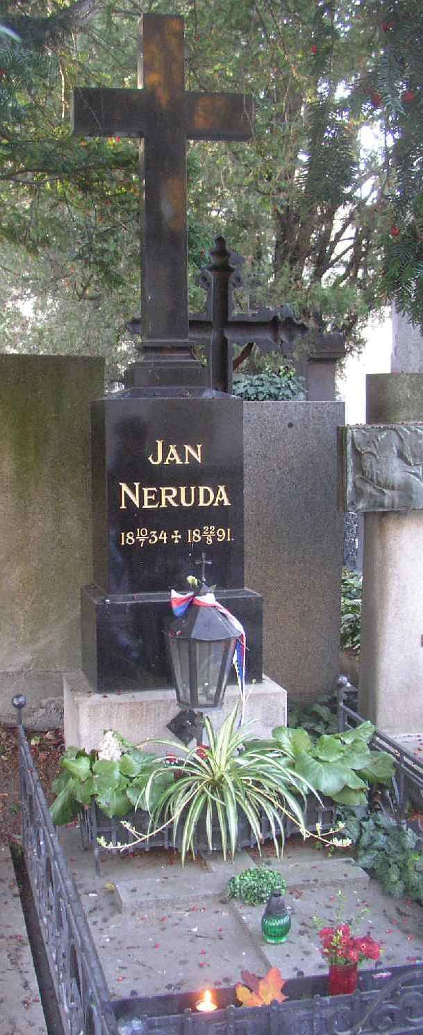 Tombe de Jan Neruda