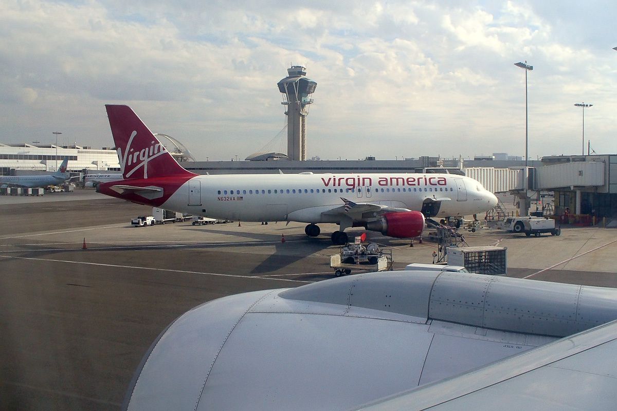 LAX - A320 Virgin N632VA filtered
