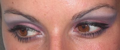Essai maquillage pour gala de danse.