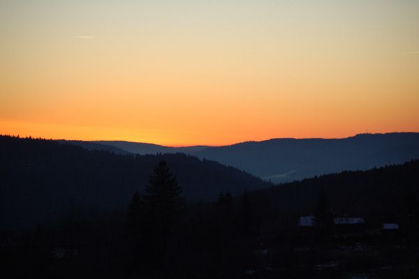 Coucher de soleil