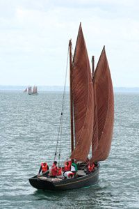 Eulalie, ancien sardinier, port d'attache Paimpol
