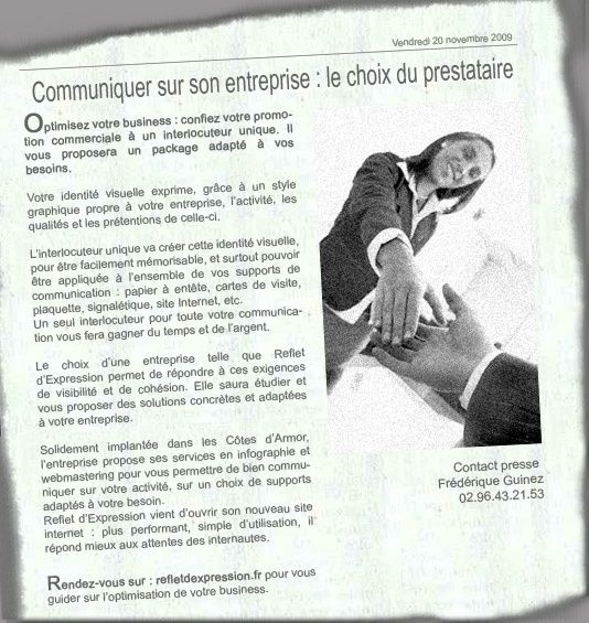 Communiqué de presse