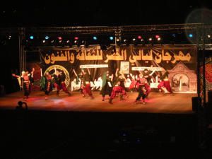 Spectacle de danse à el-Khader