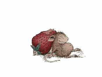 souris fraises