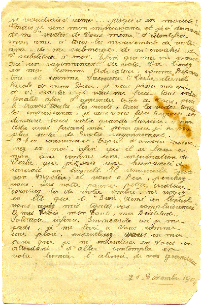 Manuscrit 2 Elisabeth de la Trinité