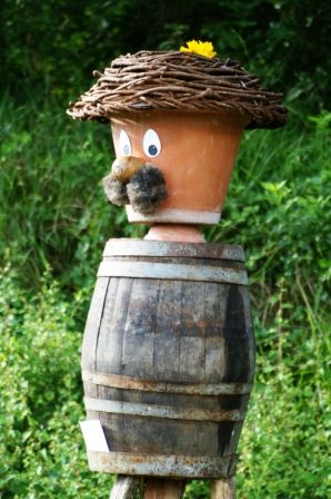 L'un des épouvantails de Chaptuzat - 29 juin 2008