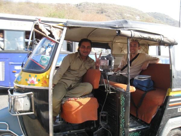 Notre rickshaw Wallah Sameer...