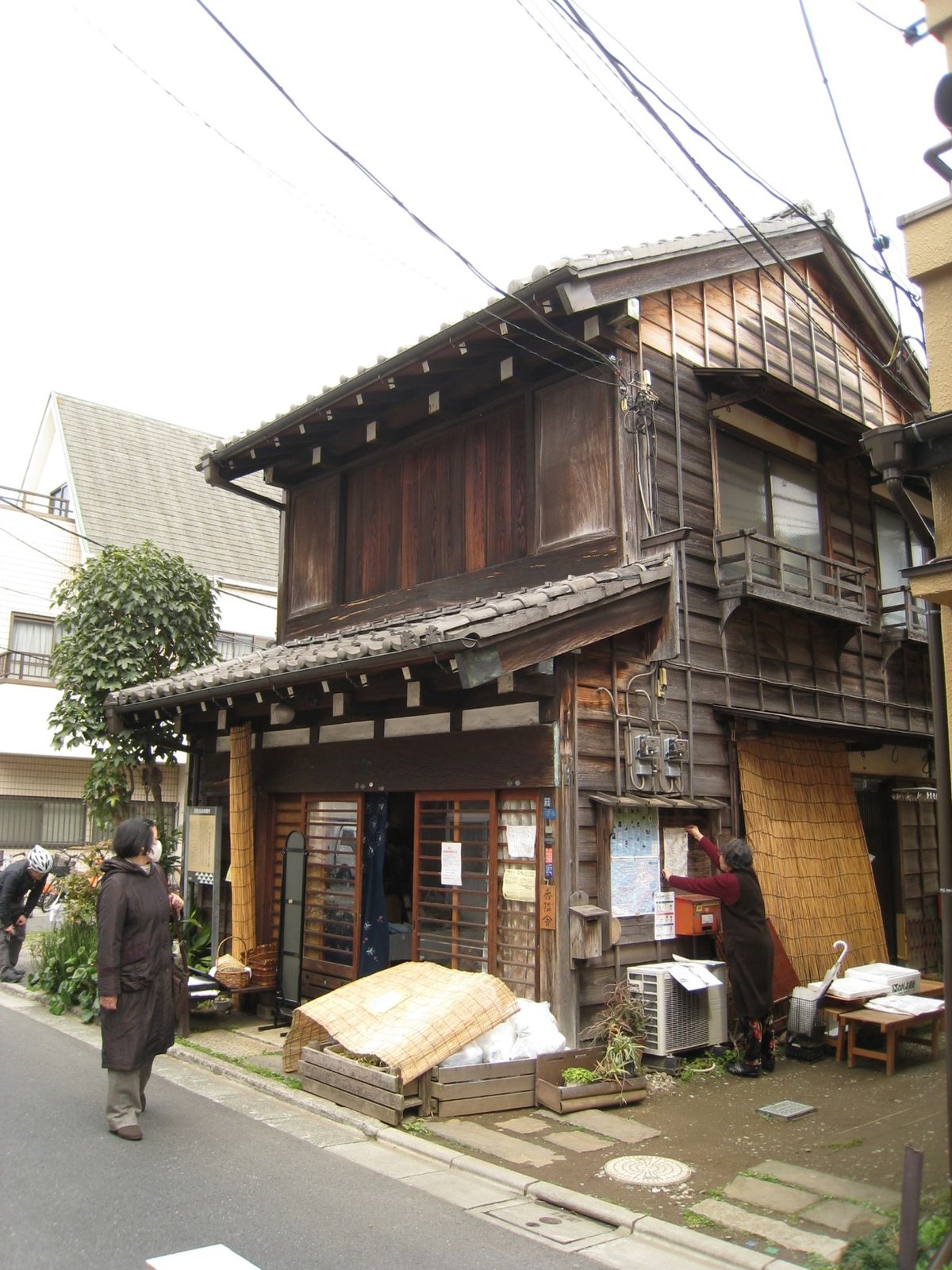 Maison de bois a Yanaka