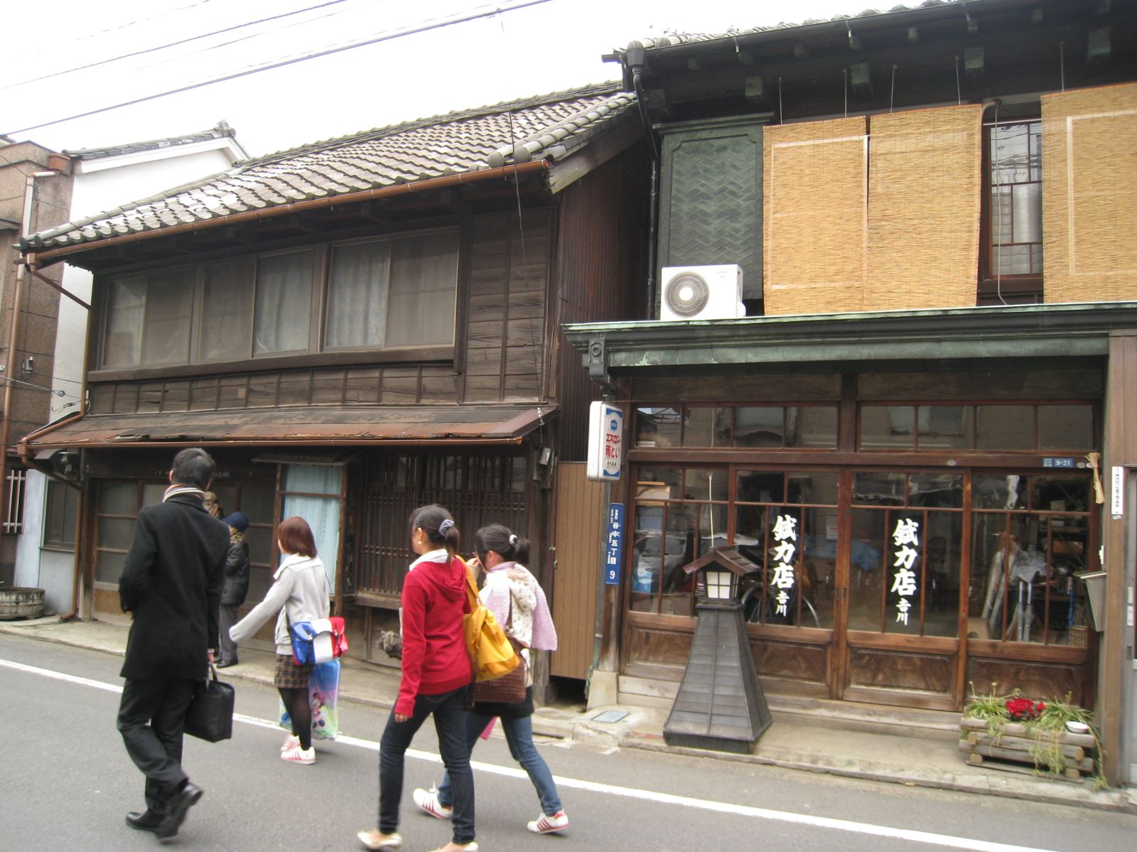 Ruelle pietonne a Yanaka