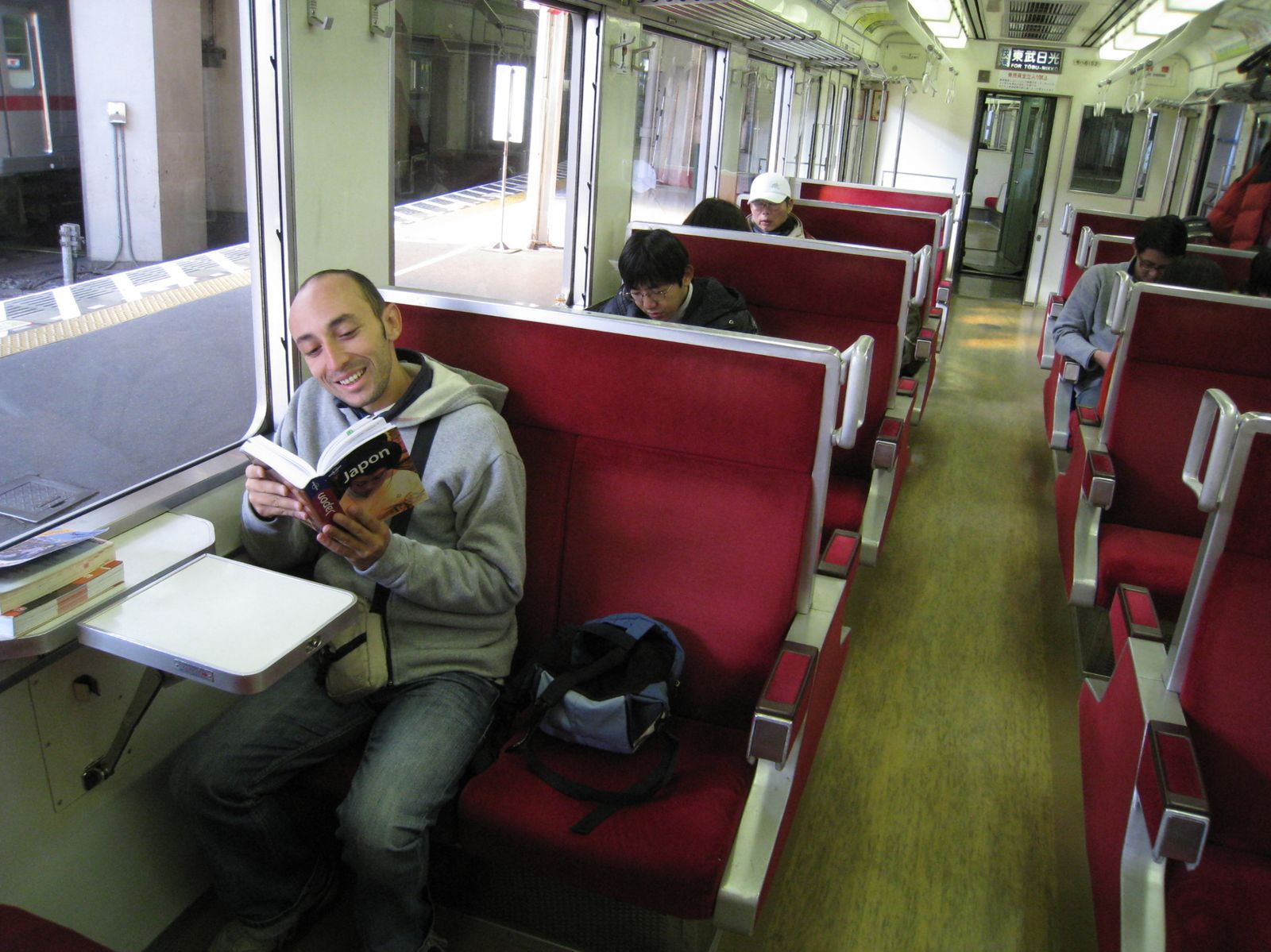 Dans le train pour Nikko