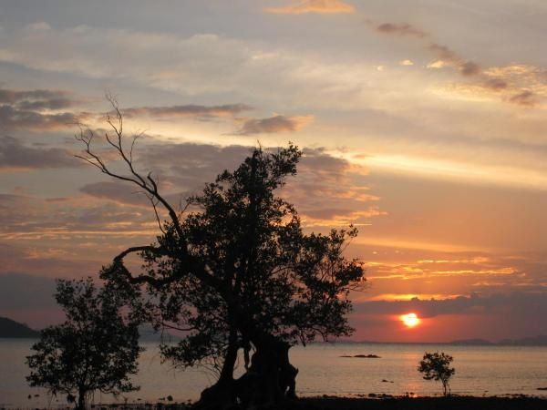 Si Boya et ses couchers de soleil sur la mangrove (consolation ?!)