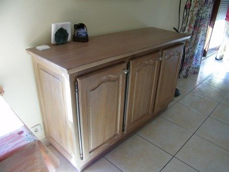 enfilade cérusée cuisine