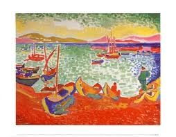 Le port de Collioure ( affiche de Derain)