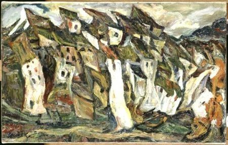 les maisons de Chaim Soutine