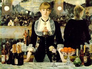 Bar aux folies bergères( vers 1881-82
