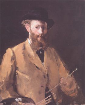 manet autoportrait
