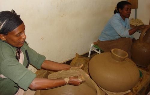 Poteries artisanales éthiopiennes - Commerce équitable