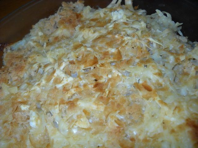 Gratin de riz aux champignons Gratin de riz aux champignons
