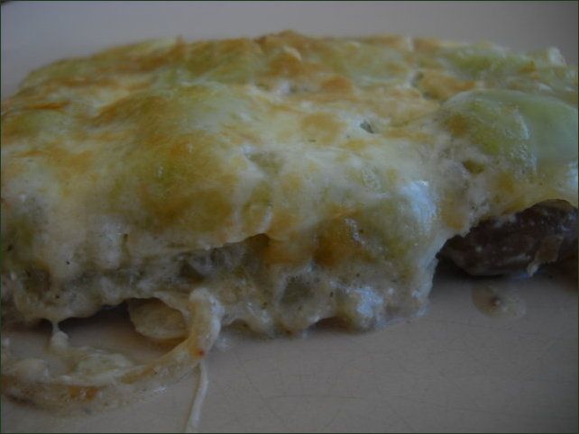Gratin de ravioles aux champignons Gratin de ravioles aux champignons