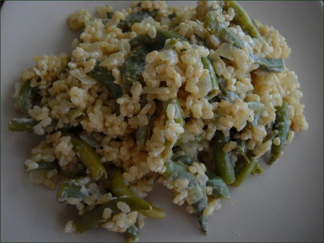 Risotto aux haricots verts Risotto aux haricots verts