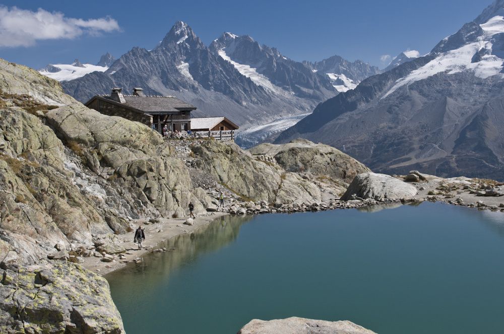 Le lac Blanc Mont-Blanc