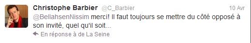 twitter barbier stratégie