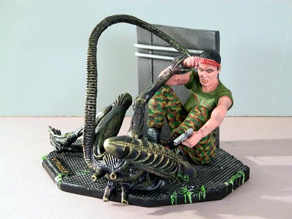 struggle alien vs Vasquez de resinkit