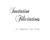 invitation félicitation
